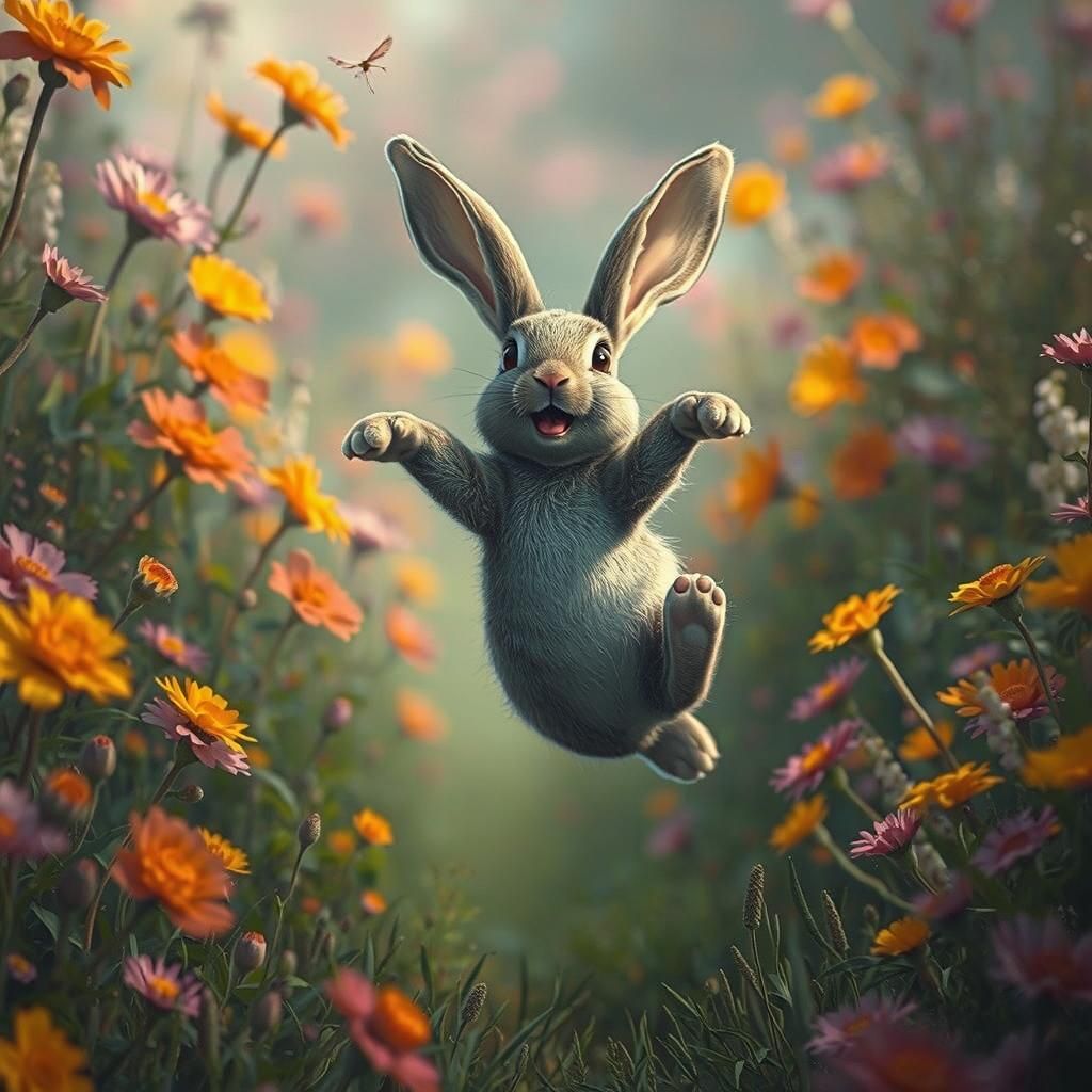 Mirthful Leap  by @Nadia X