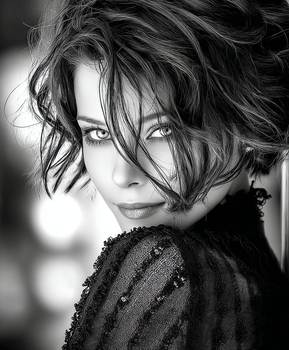 Beautiful Woman  by @Robot K