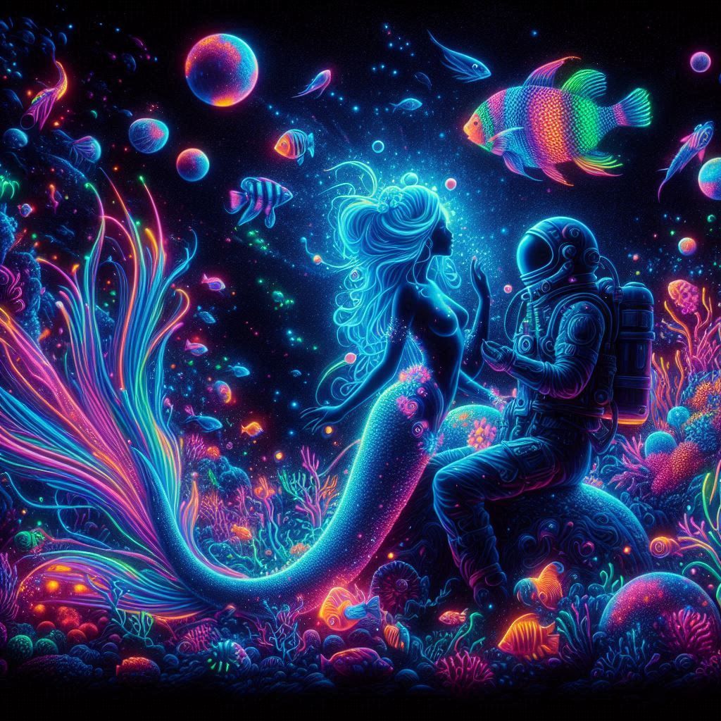 Mermaid and Aquanaut