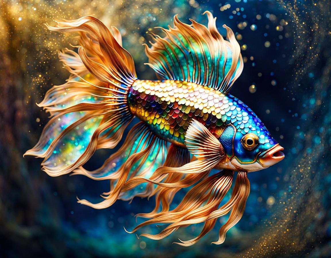 BETA FISH  by @Dracamy