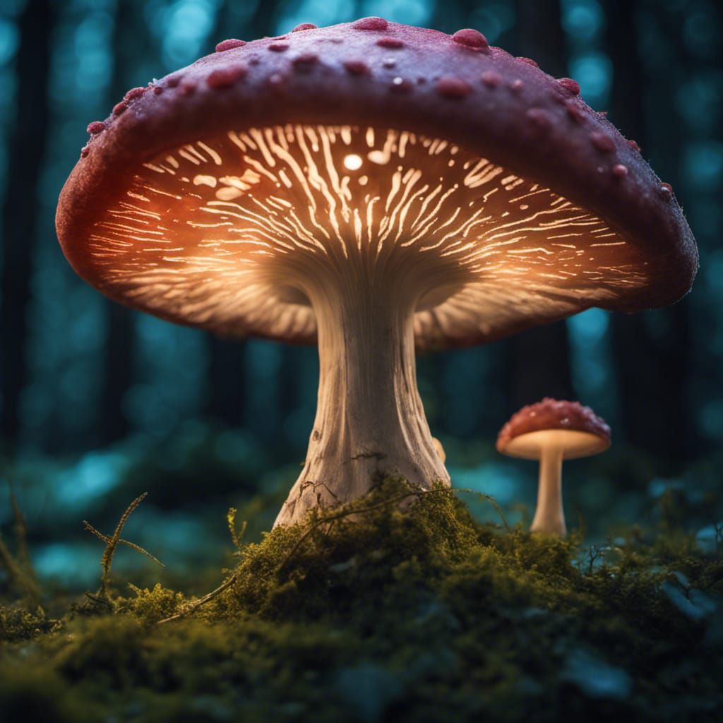 Bambi Gills Mushroom - AI Generated Artwork - NightCafe Creator