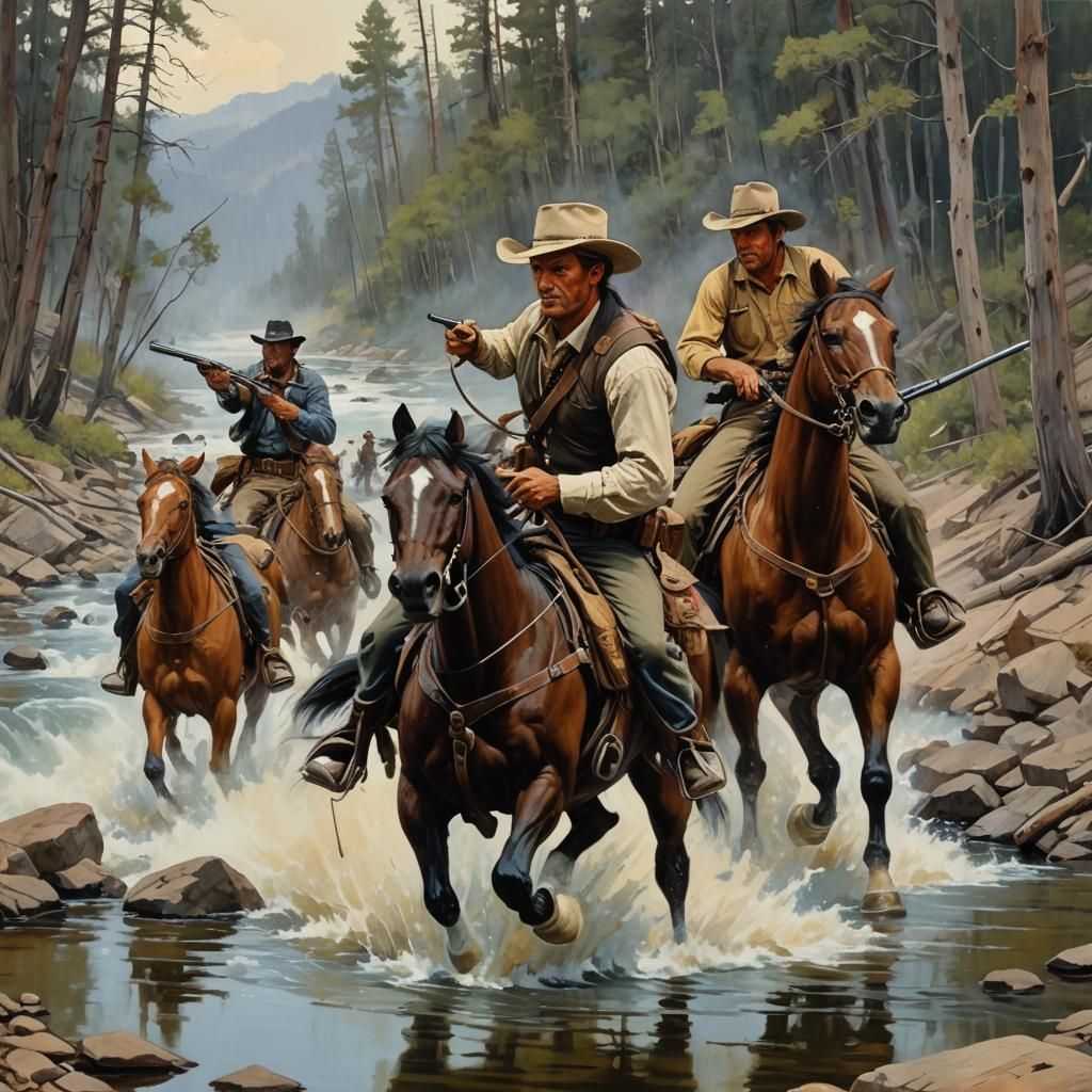 There's lawmen on your trail