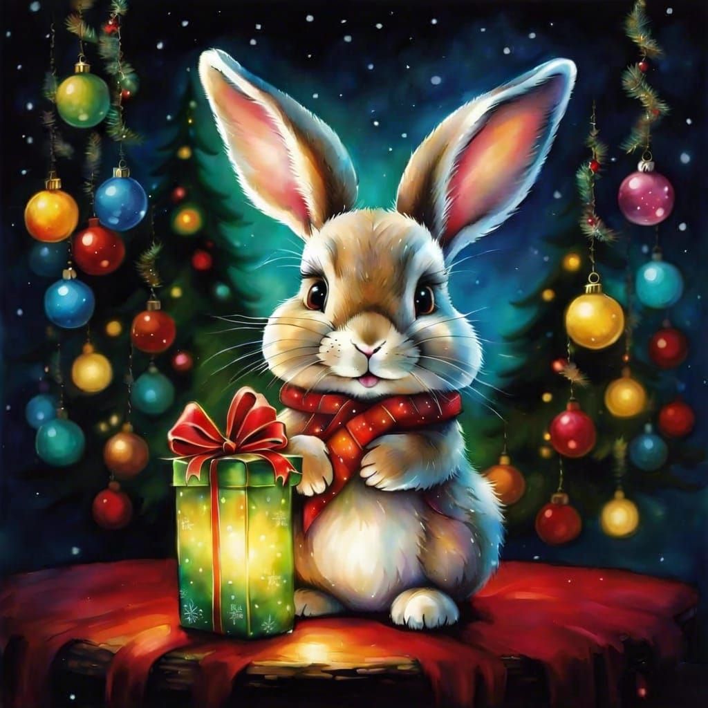 Christmas Rabbit Series