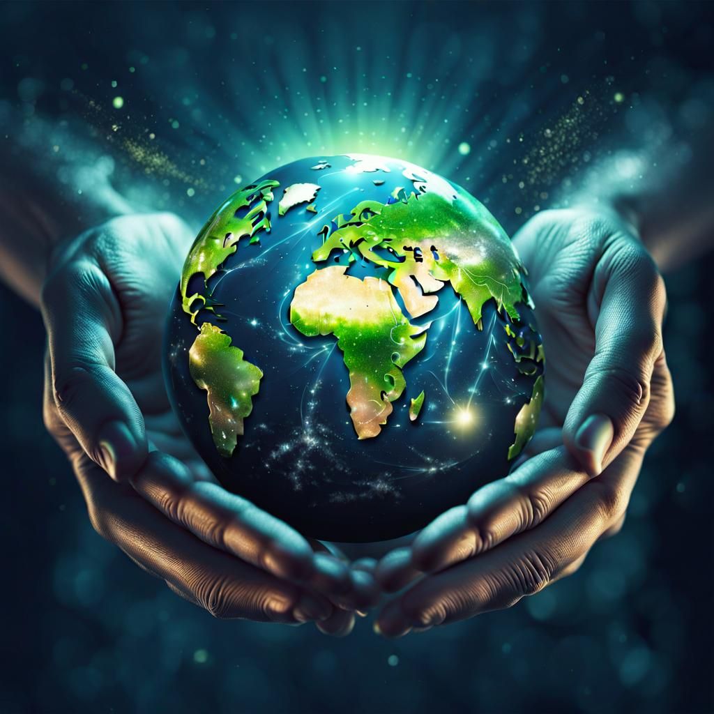 Cherish the globe  by @MacMikkola