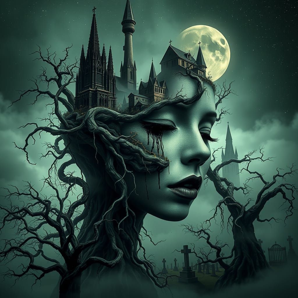 Surreal Gothic  by @Xiviwa