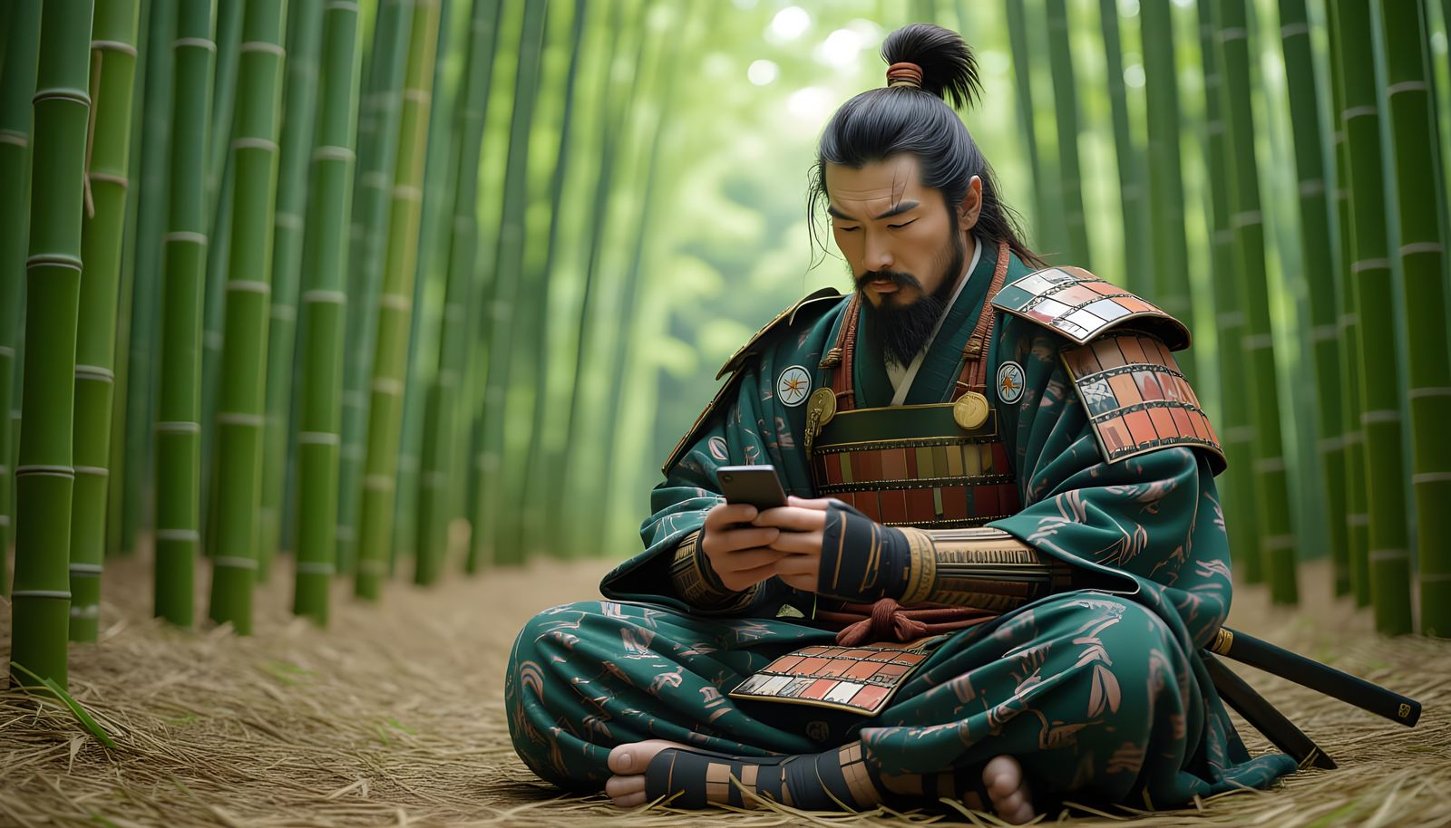 Texting between battles  by @The-Philou