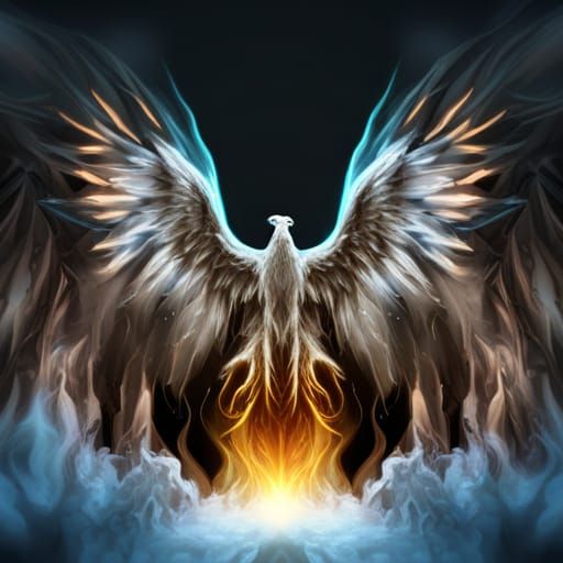 Phoenixes of the Elements: Rise of the Ice Phoenix - AI Generated ...