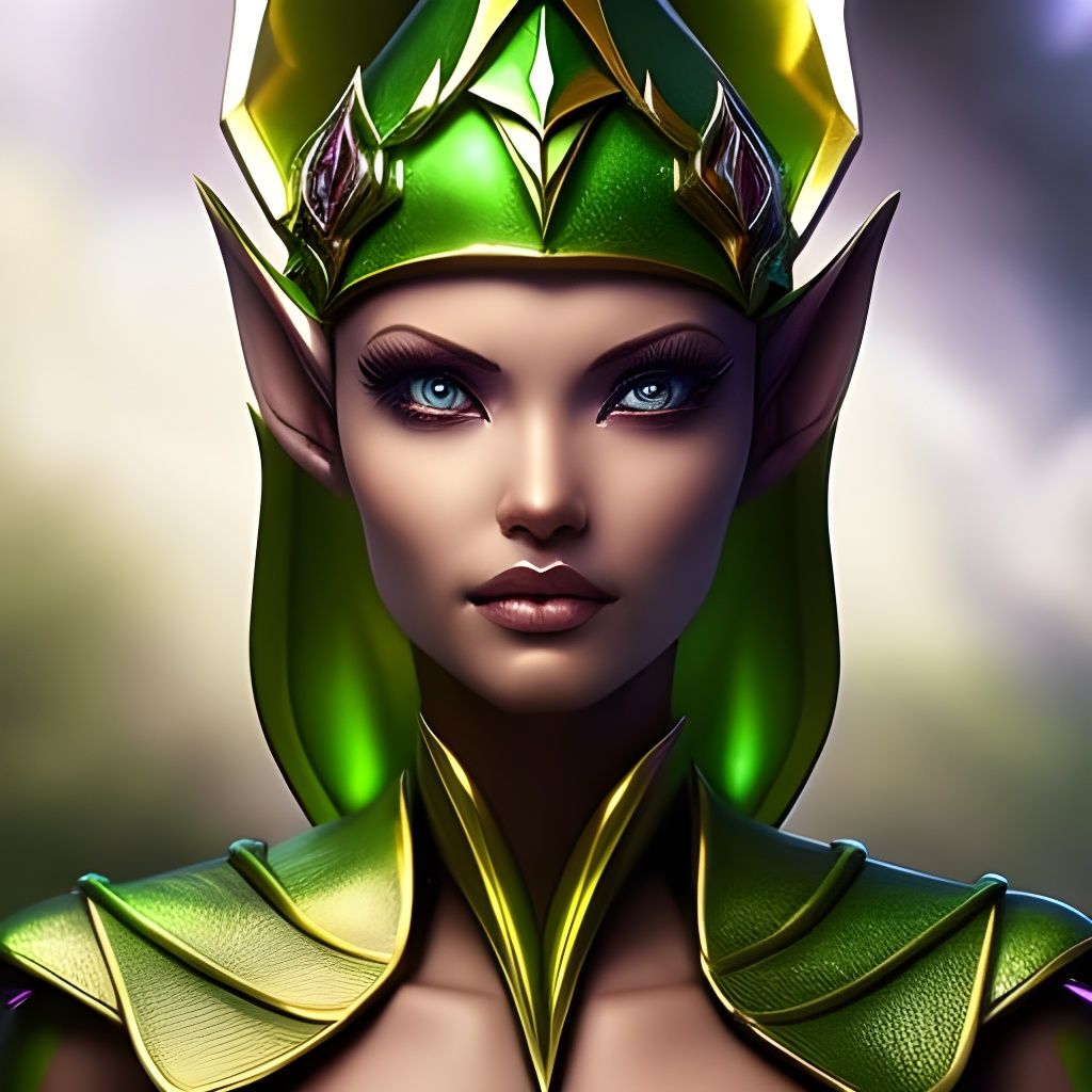 Wood Elf 1 AI Generated Artwork NightCafe Creator