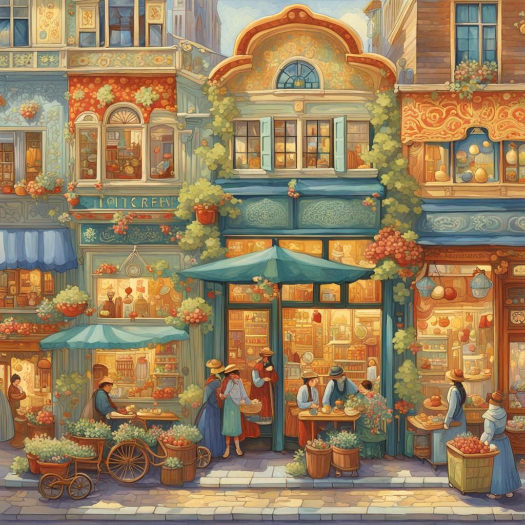 Neighborhood Storefronts  by @blenta