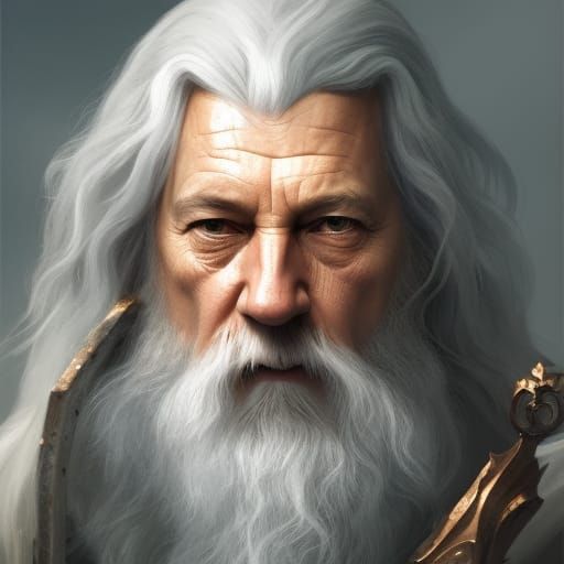 The White Wizard - AI Generated Artwork - NightCafe Creator