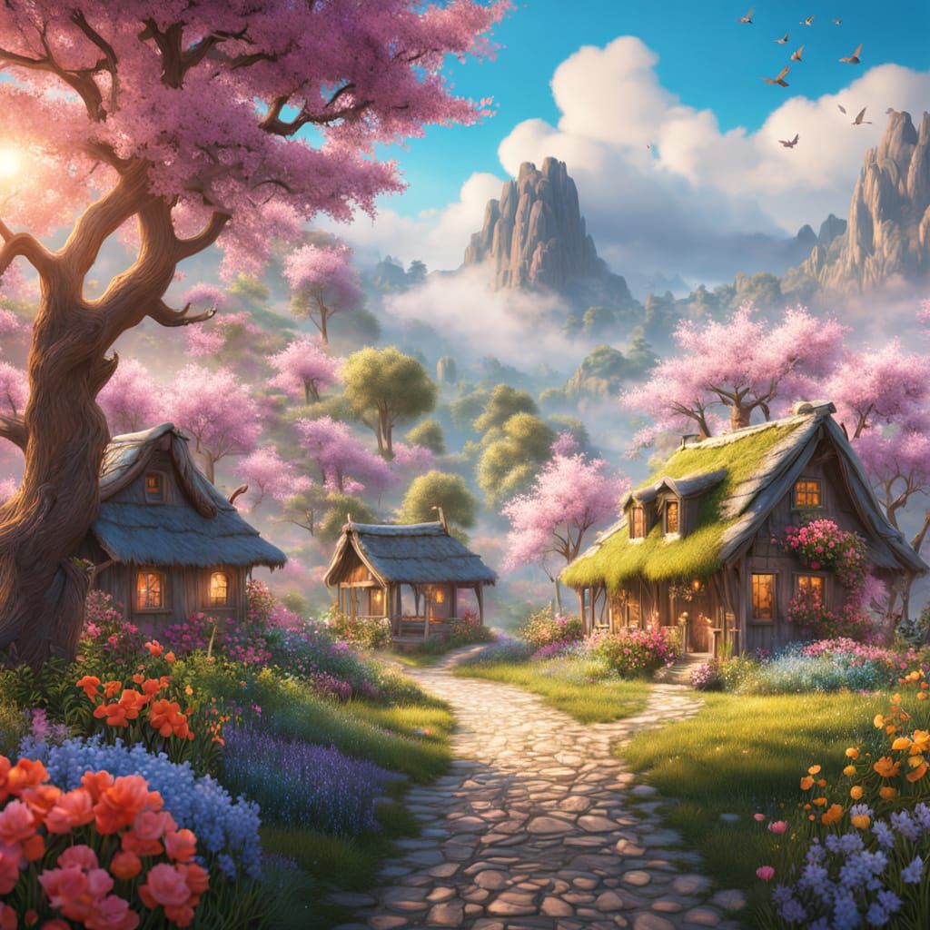 Spring Landscapes  by @jk