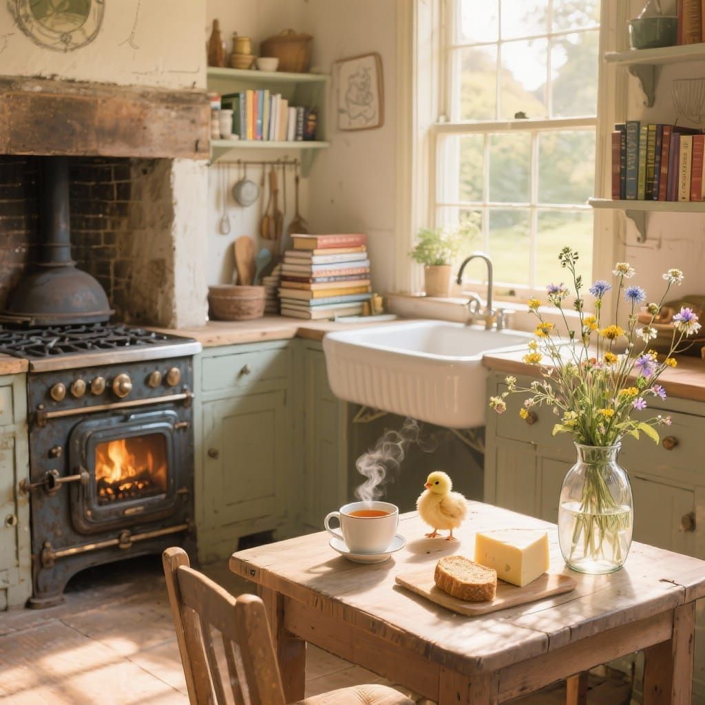 The Old Kitchen  by @GloryAut