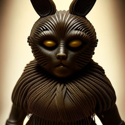 Cat or rabbit? - AI Generated Artwork - NightCafe Creator