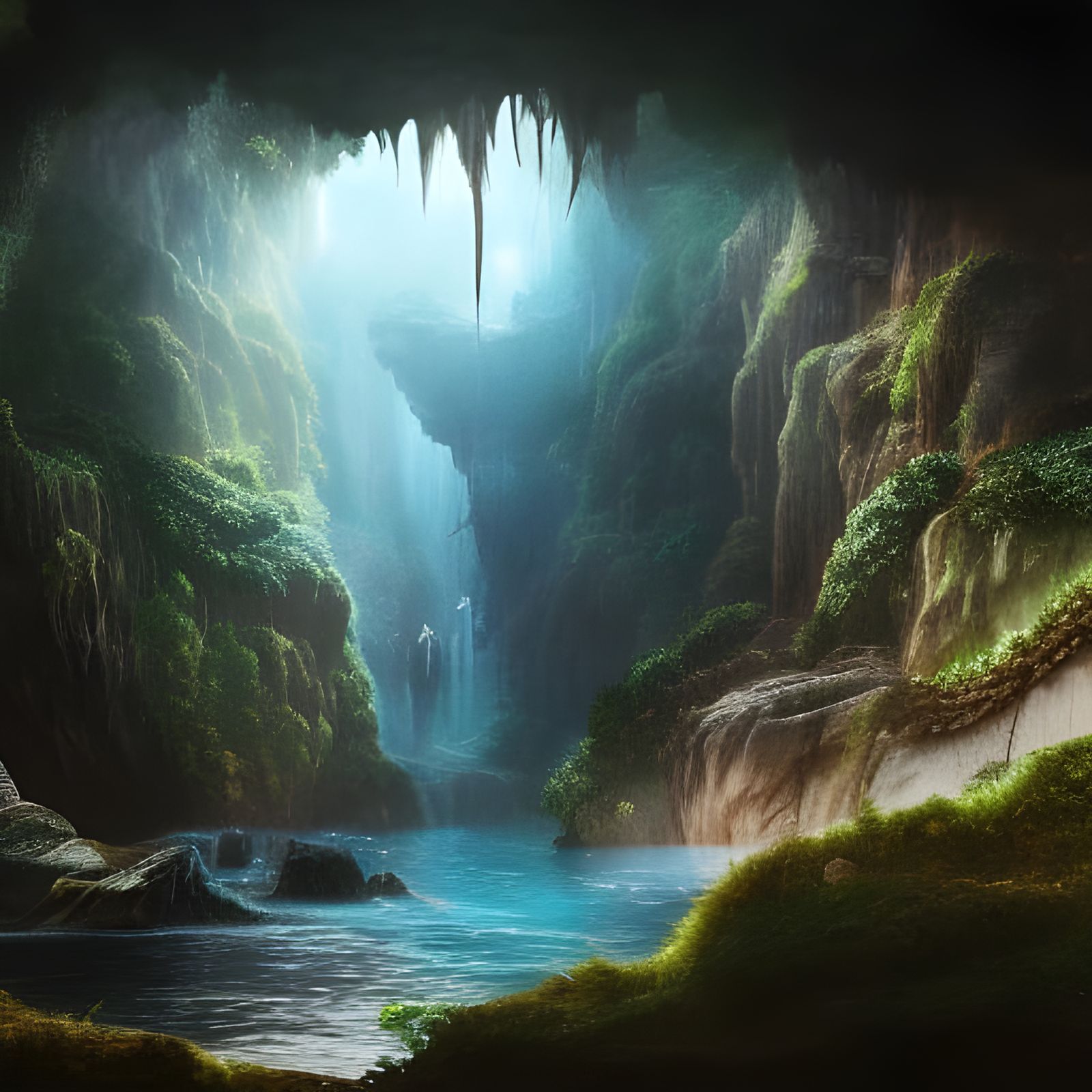  Water Caves  by @tohelpukraine