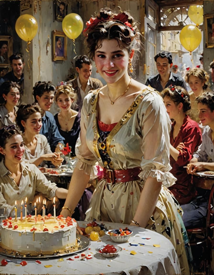 18th Birthday  by @AlphaArt