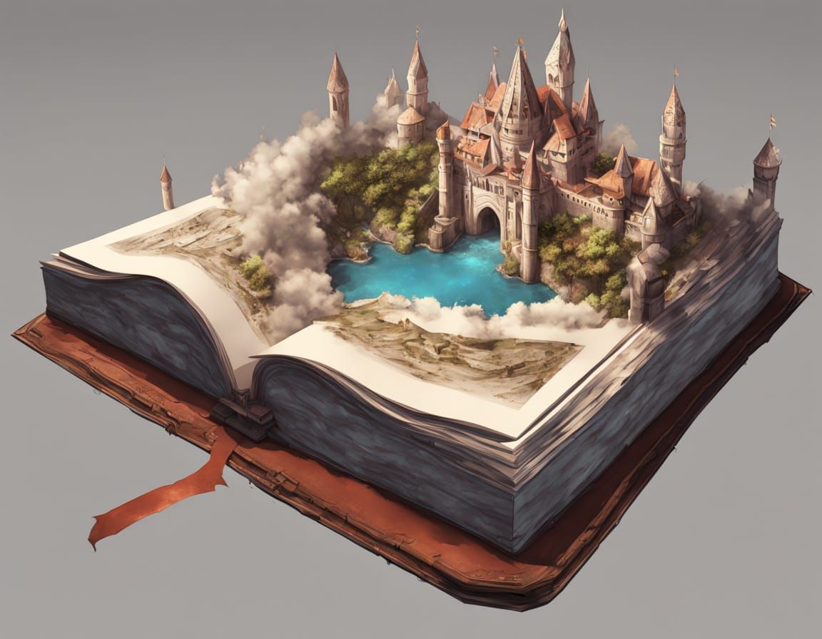 "Ancient Book Of Pop-up"