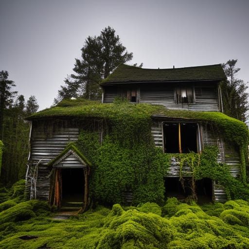 Spooky Abandoned House