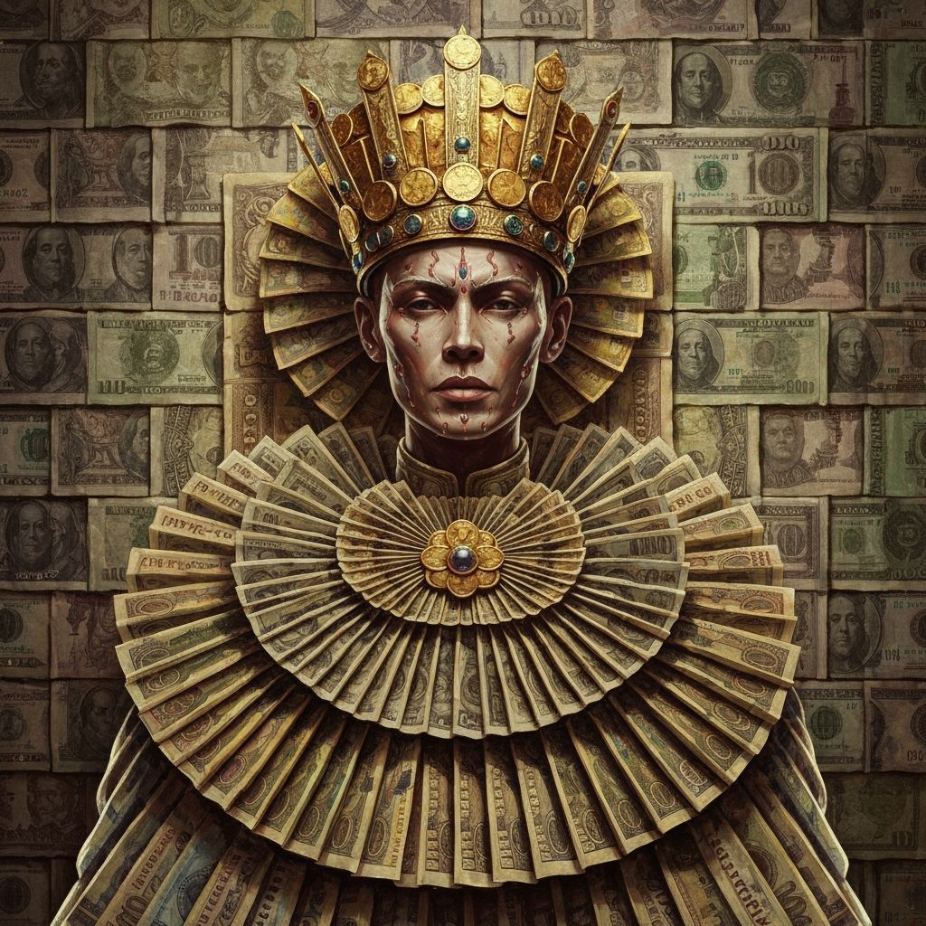 Portrait of wealth   by @Arisiin