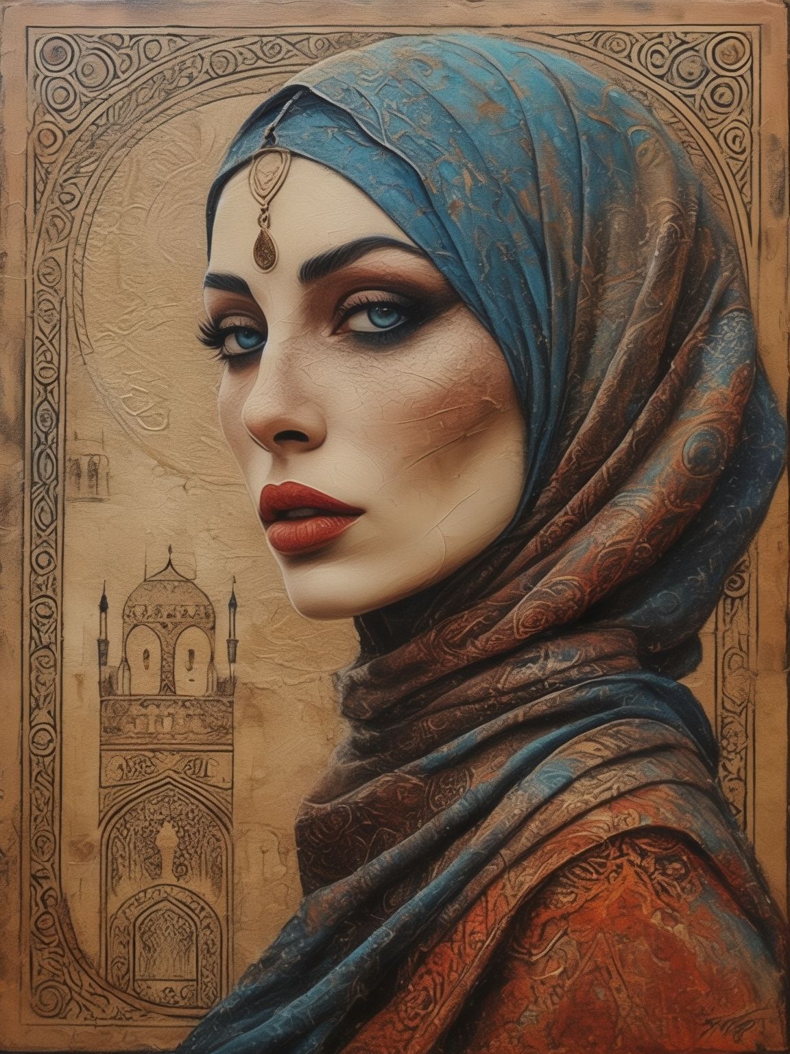 { Oriental Beauty }