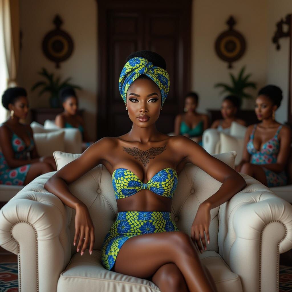 She is the head of it all ... 