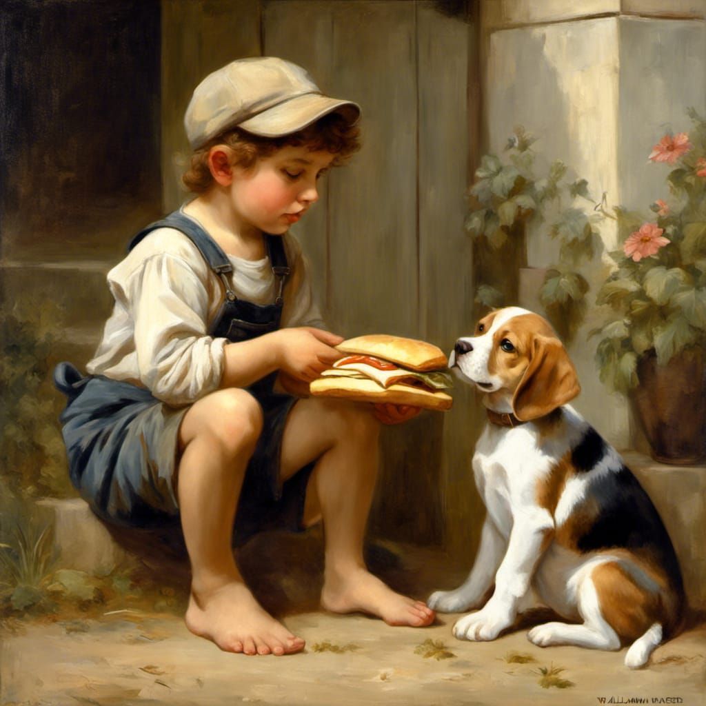 Besties Sharing Lunch false