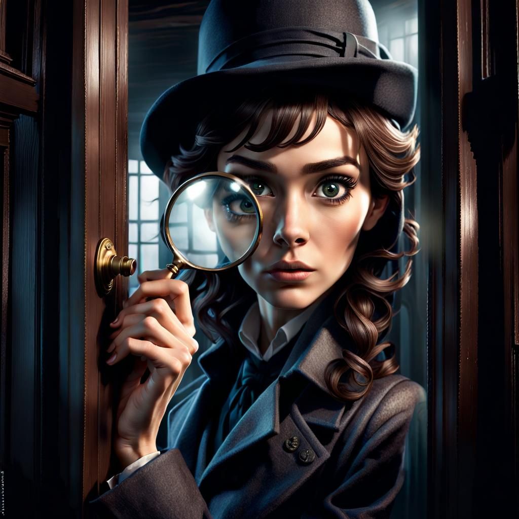 Doing Detective Work - AI Generated Artwork - NightCafe Creator