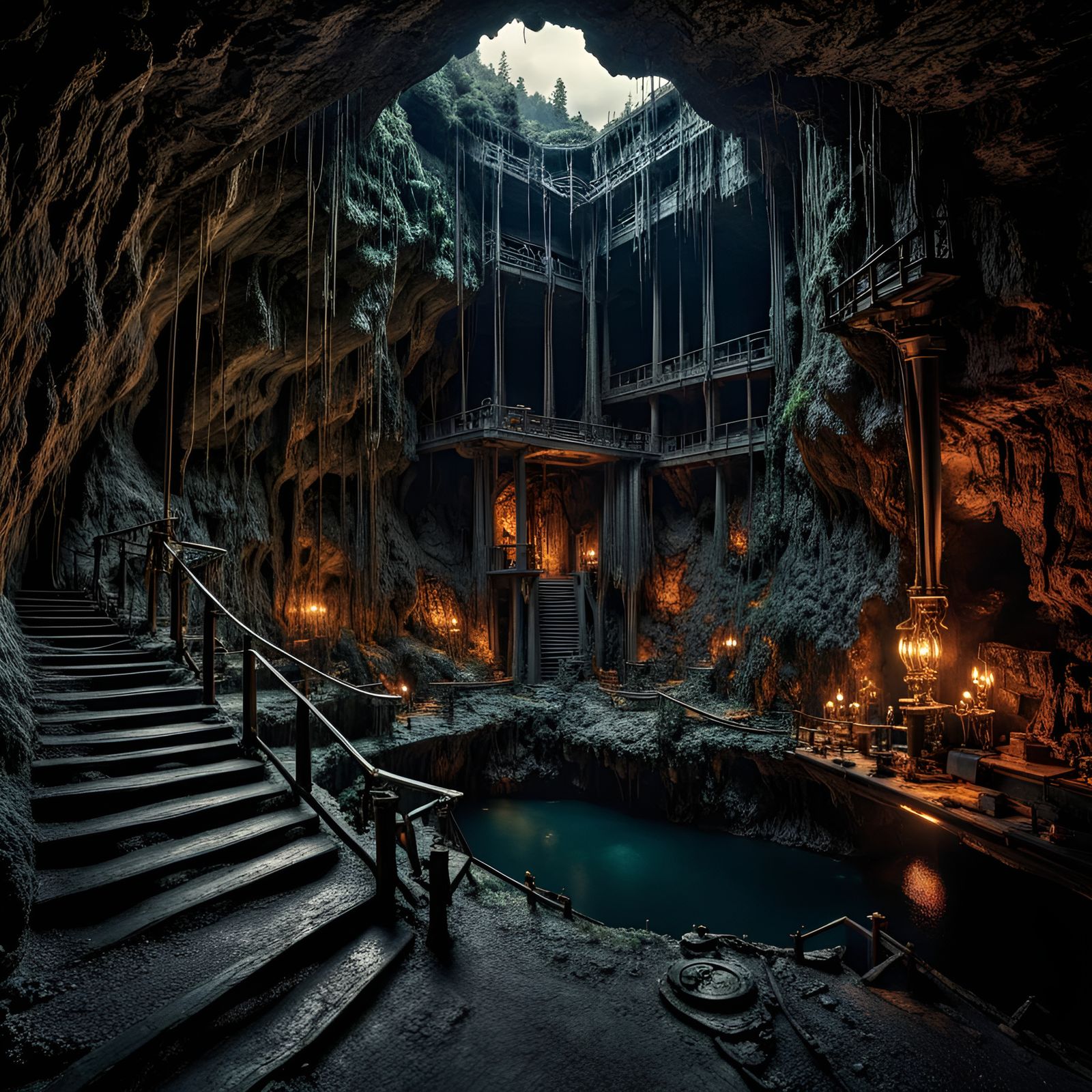 An ancient mine  by @Daniel Wetzel