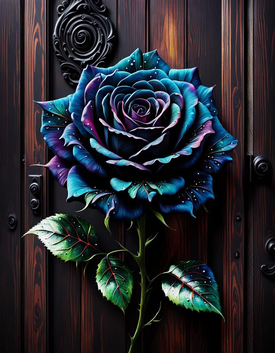 Black rose