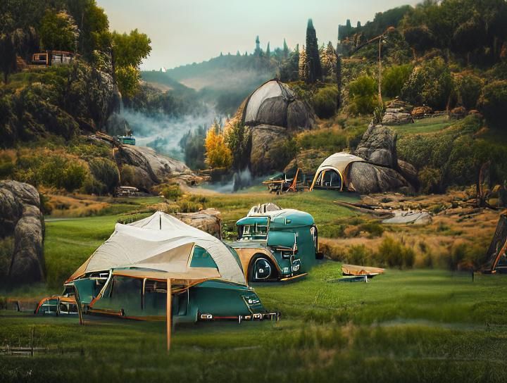 Vintage Camping