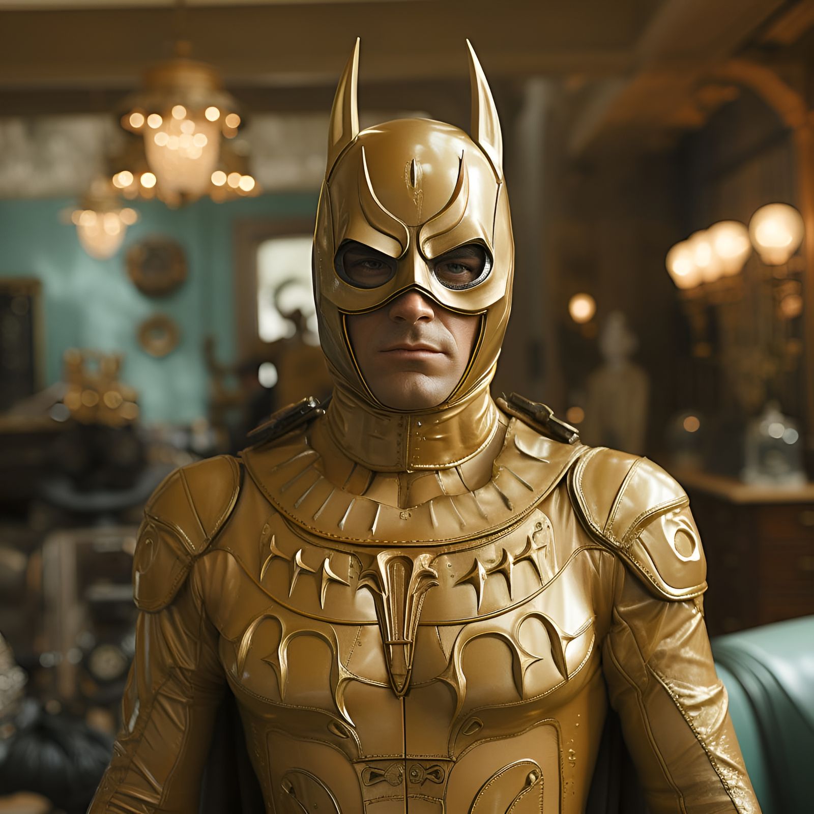 "I painted it myself. Also, I'm colorblind."