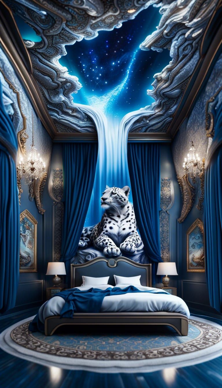 Exotic Dream Bedroom AI Generated Artwork NightCafe Creator
