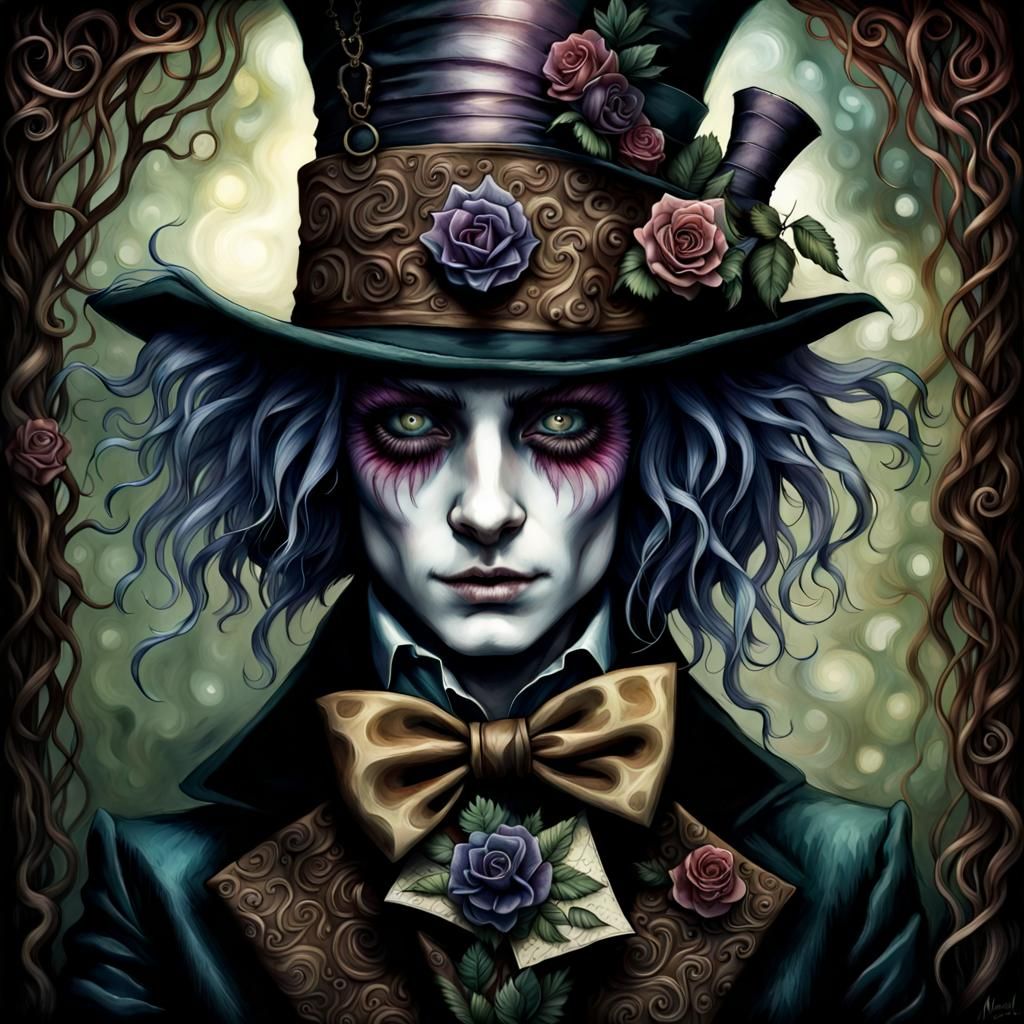 dark fairytale MADHATTER - AI Generated Artwork - NightCafe Creator