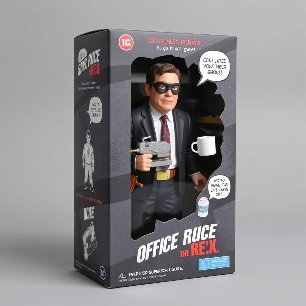 Corporate Crusader Action Figure Box