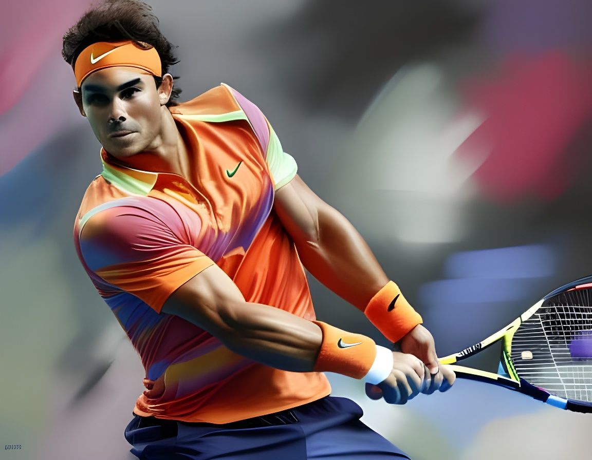 Vamos Rafa!  by @Doublecrash