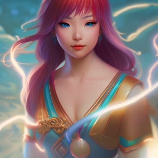 Female Mage Portrait