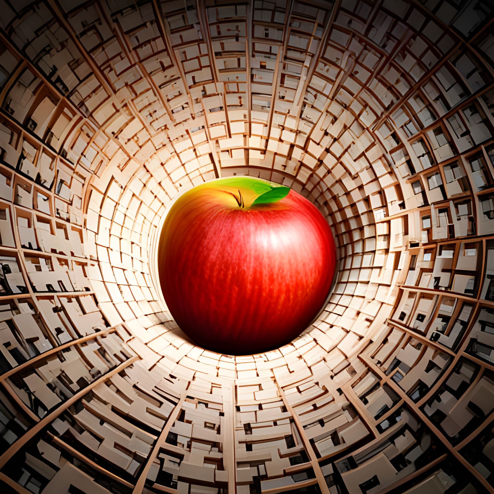 Apple In The Core (Created July 2023)