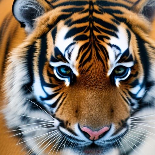 Tiger - Ai Generated Artwork - Nightcafe Creator