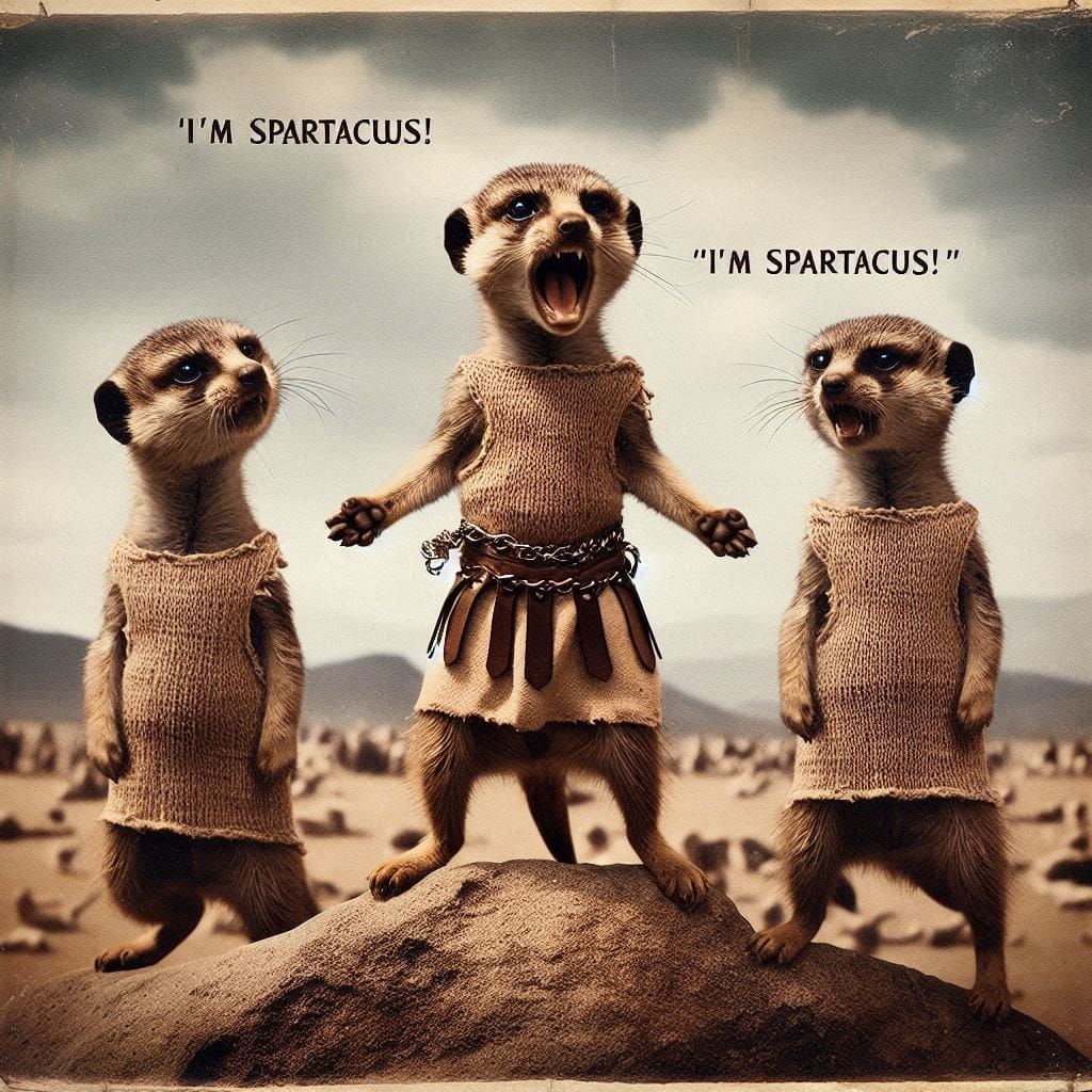 "I'm Spartacus!"