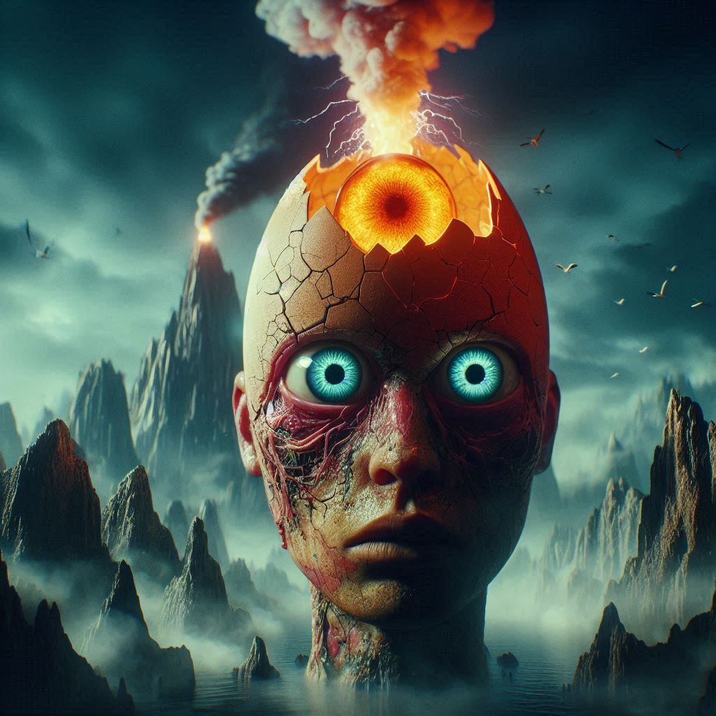 Eggxaggerated Eggxistential Eggxistence