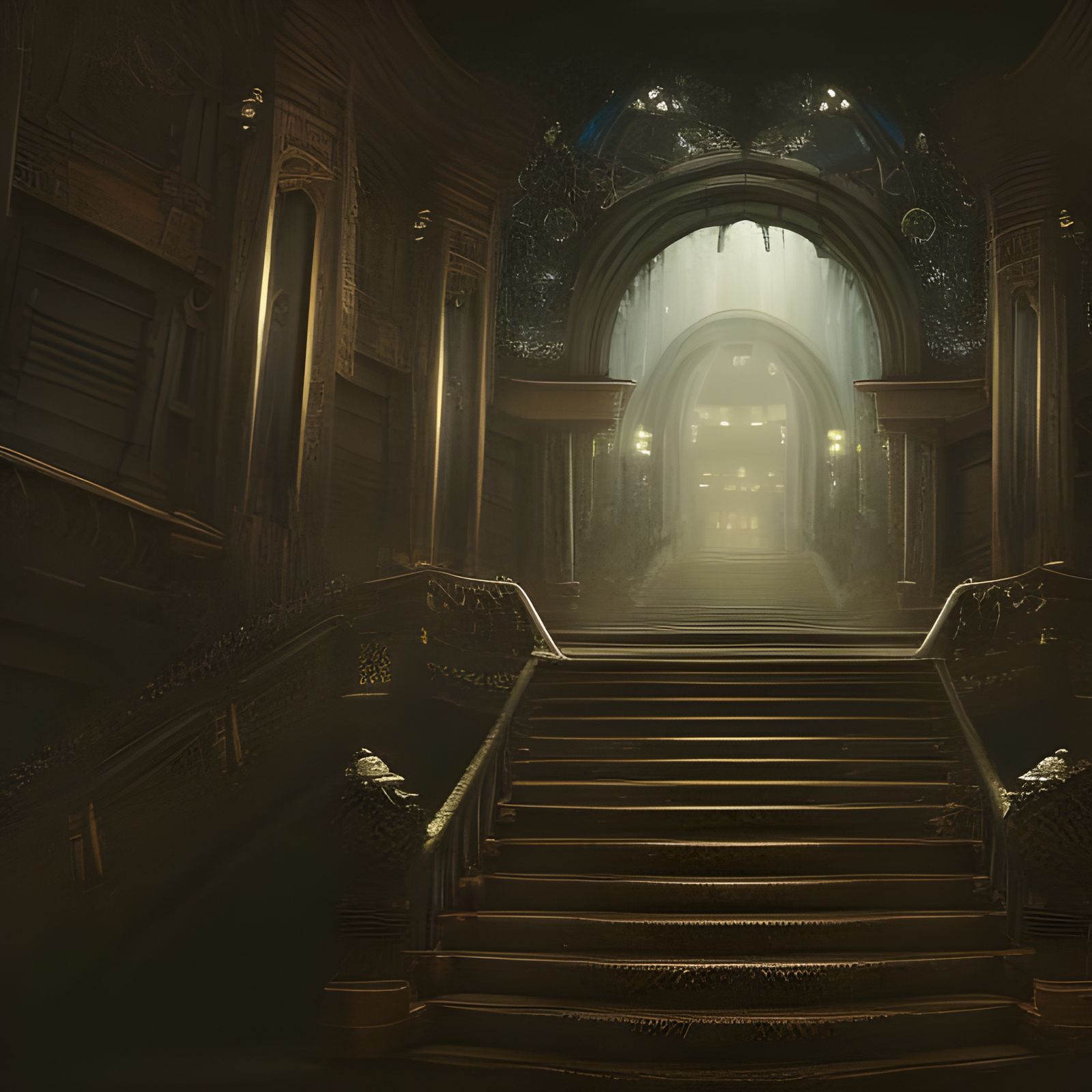 Haunted Stairway  by @M4tt4G0S