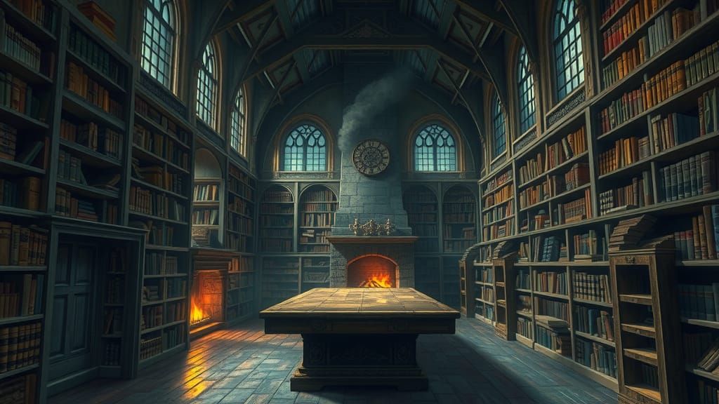 Large Library Room