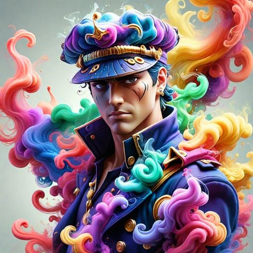💜Jotaro Kujo  Fan art💜