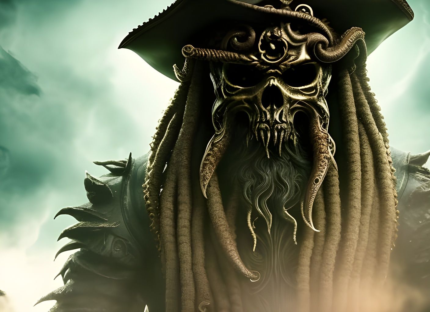 Cthulhu Pirate - AI Generated Artwork - NightCafe Creator