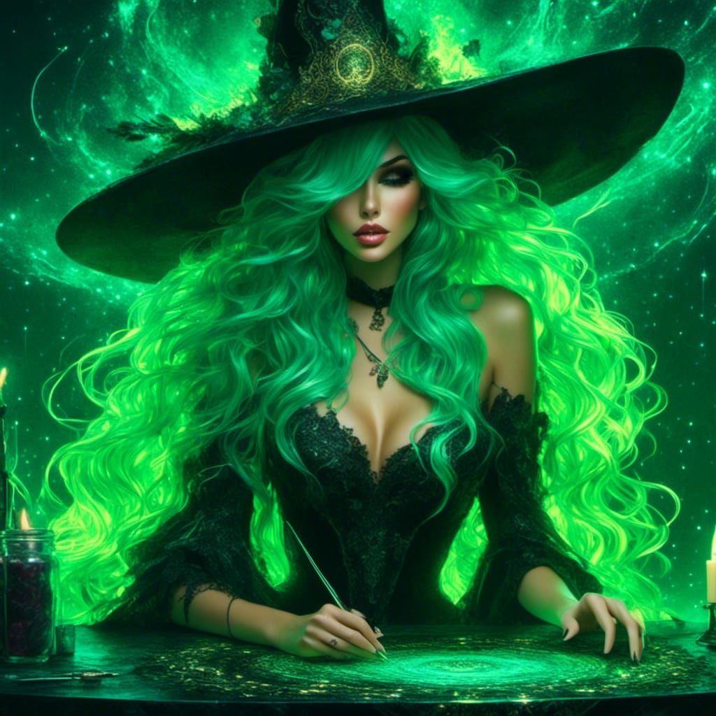 a Green Witch