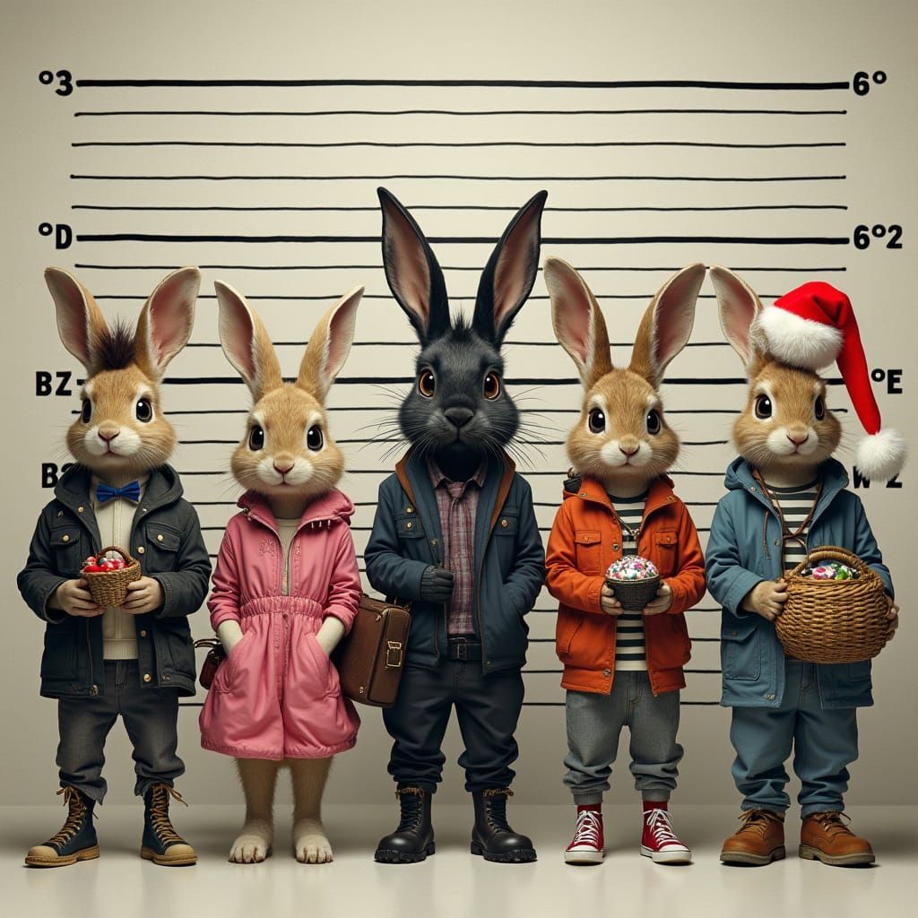 Not your average suspects.  by @Figewek