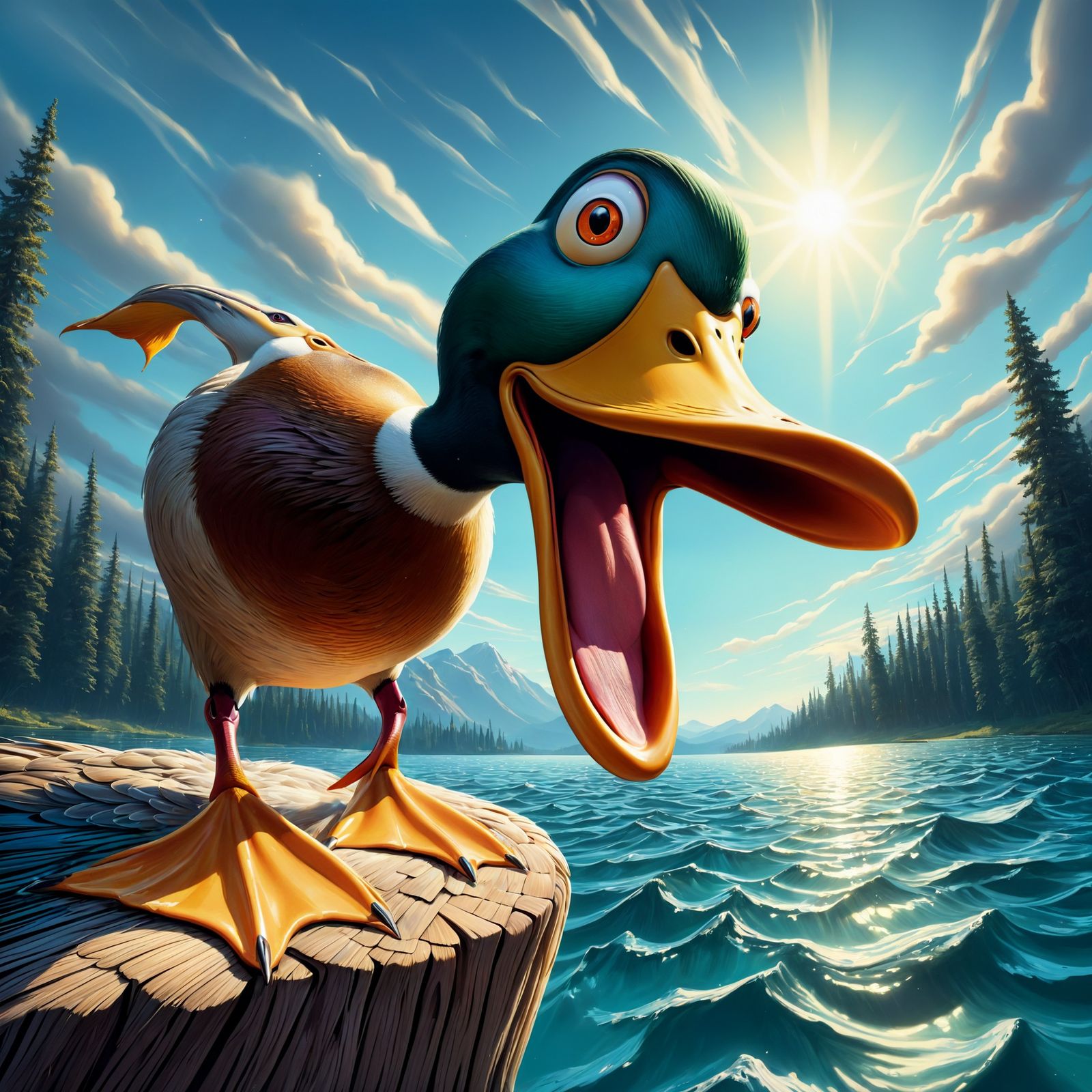 Who the quack are you?