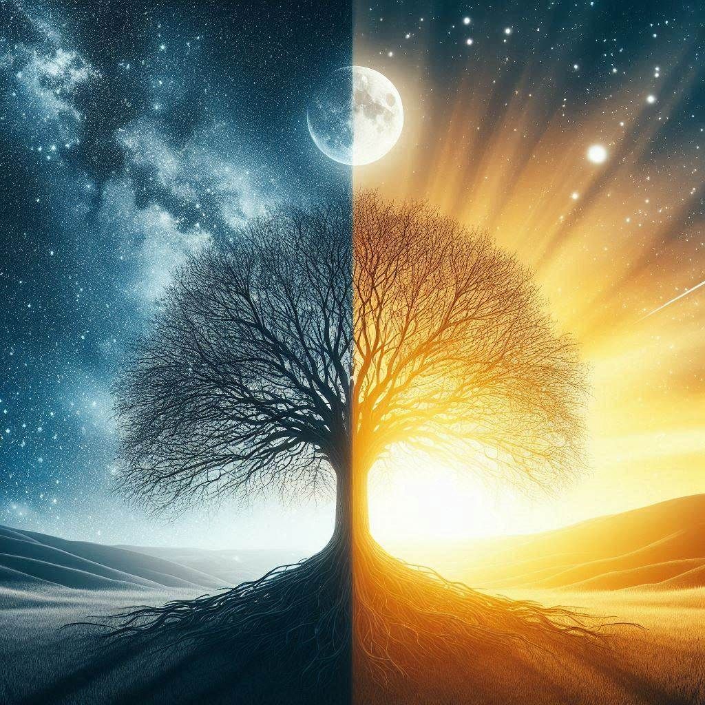Night and day