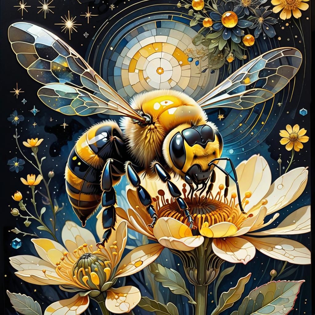 Bee at Work!  by @Nikko P