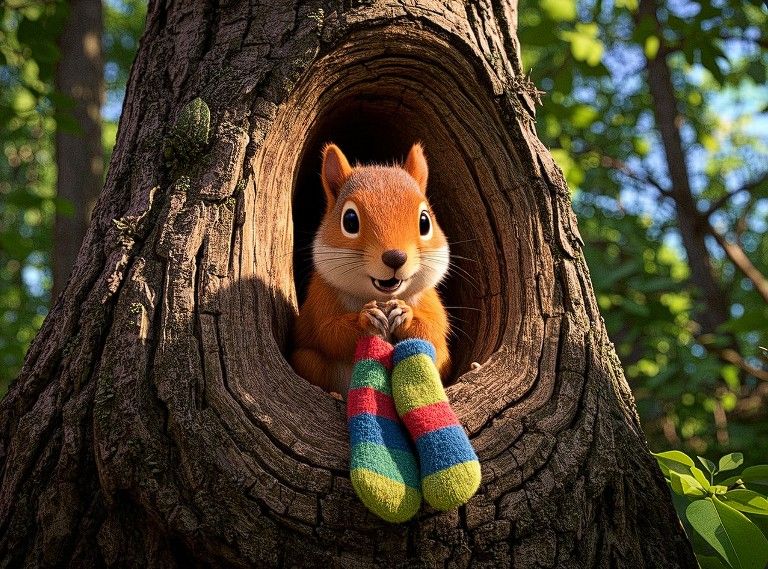 7/2/2025-Quest Entry 1 Mischievous Squirrel Art By Archangel...