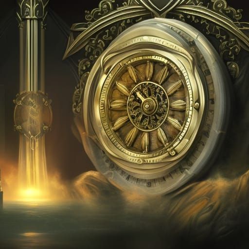 The God of Time Builds a Grandfather Clock